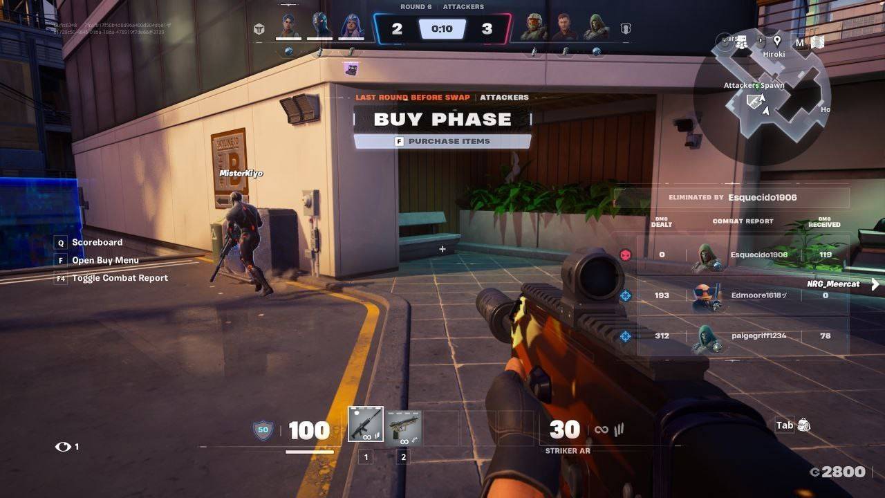 所有关于Fortnite弹道Wannabe CS2和阀门模式