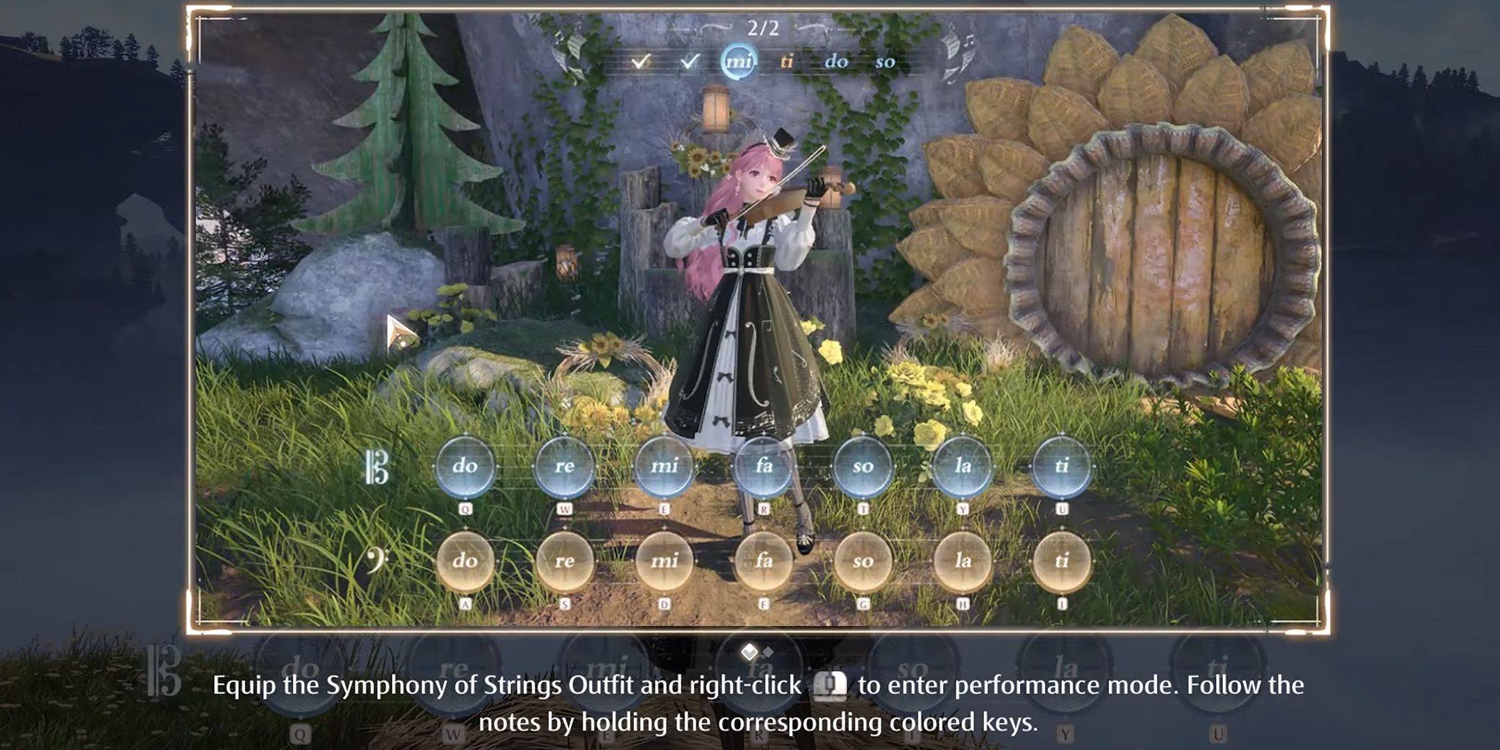 Symphony of Strings Outfit