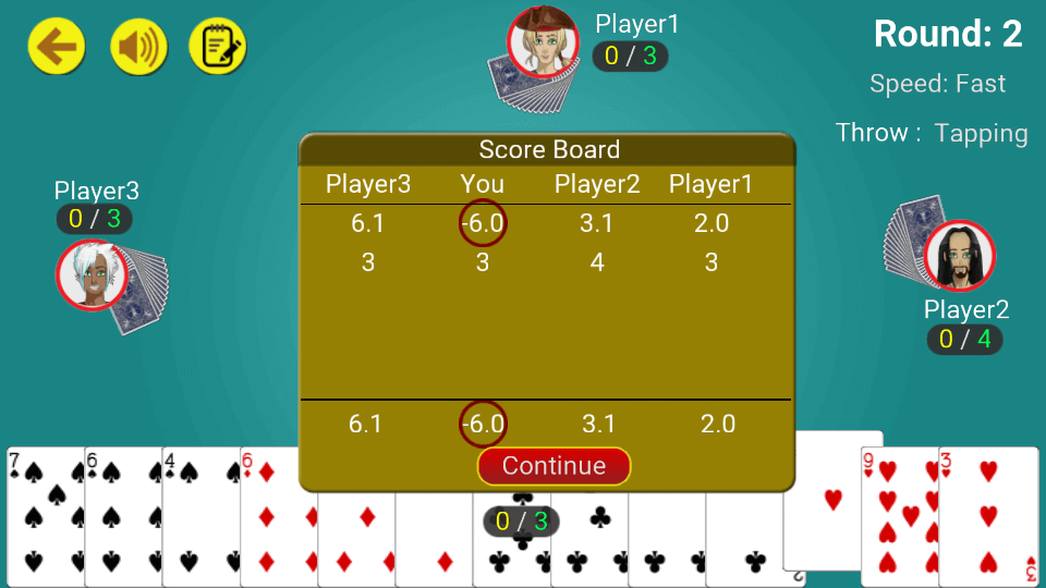 Schermata Call break : Offline Card Game 3