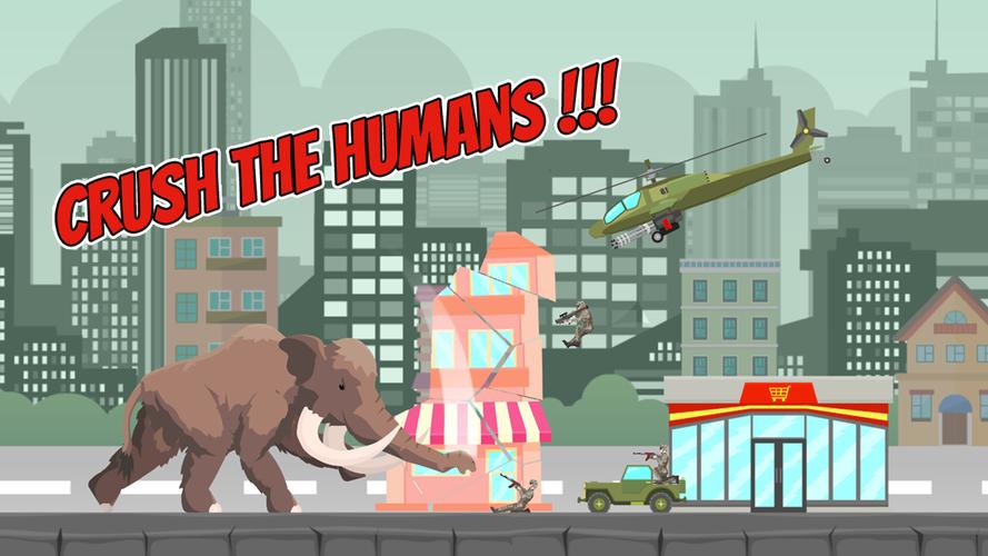 Schermata Hybrid Mammoth: City Rampage 1