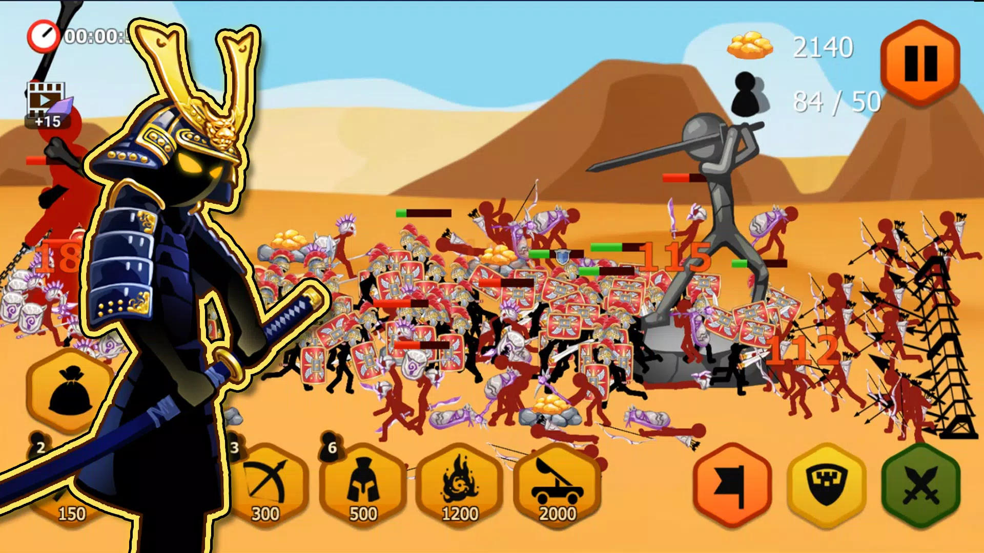 Stickman Battle 2: Empires War スクリーンショット 3