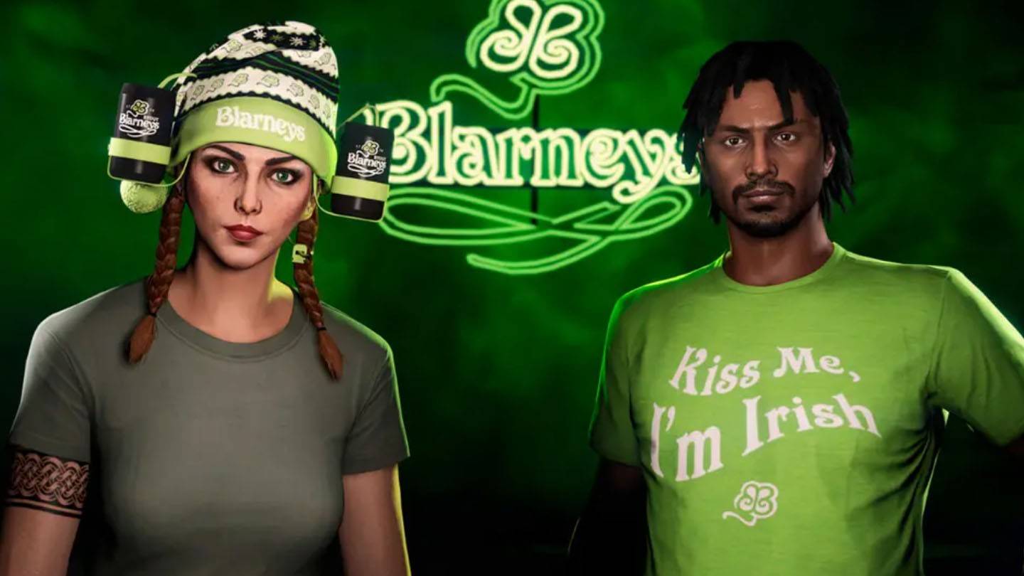 GTA Online St. Patrick's Day: Quà tặng và tiền thưởng miễn phí
