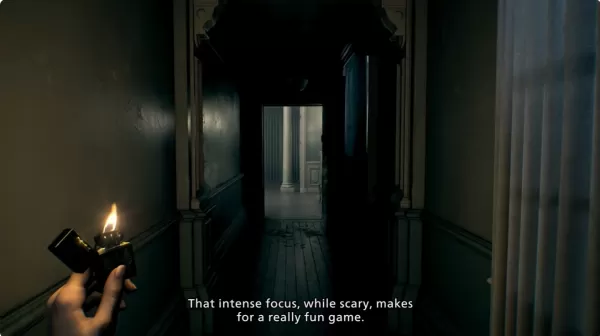 Grace Ashcroft investigates with lighter