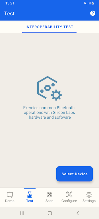 EFR Connect BLE Mobile App স্ক্রিনশট 1