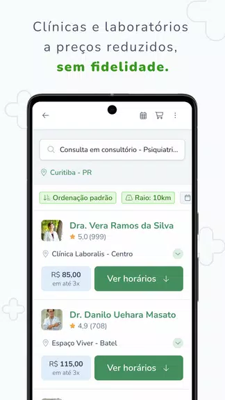 Medprev: Agende Médico e Exame Captura de pantalla 1