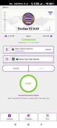 TOOFAN V2 RAY VPN Tangkapan skrin 2