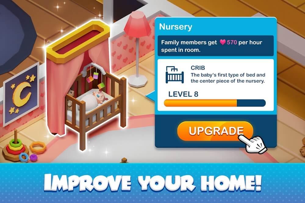 Idle Family Sim Captura de pantalla 2
