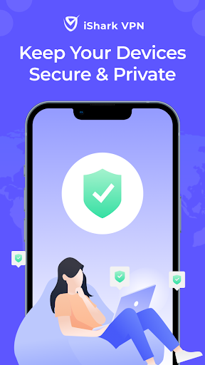 iSharkVPN - Secure & Super Vpn Скриншот 0