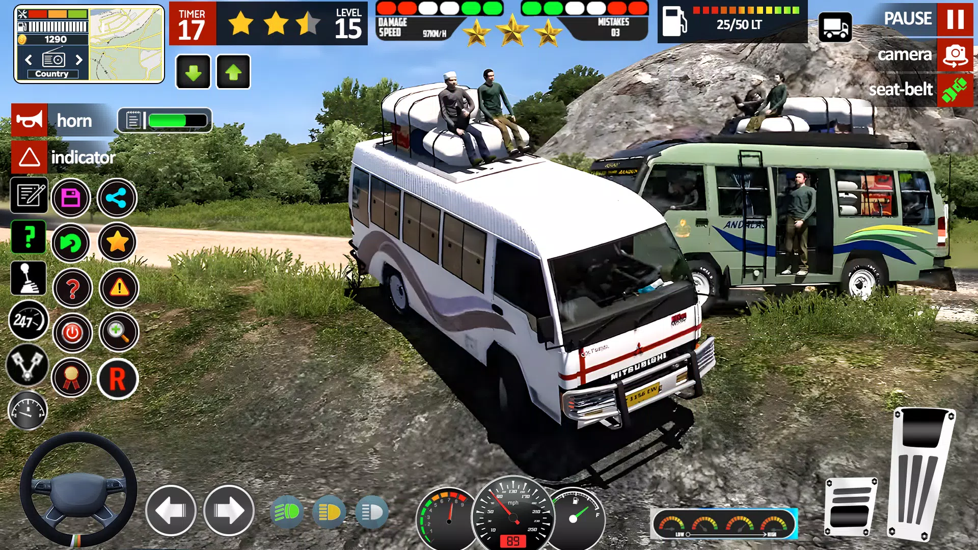 Mini Bus Game: Bus Driving 3D Captura de pantalla 3