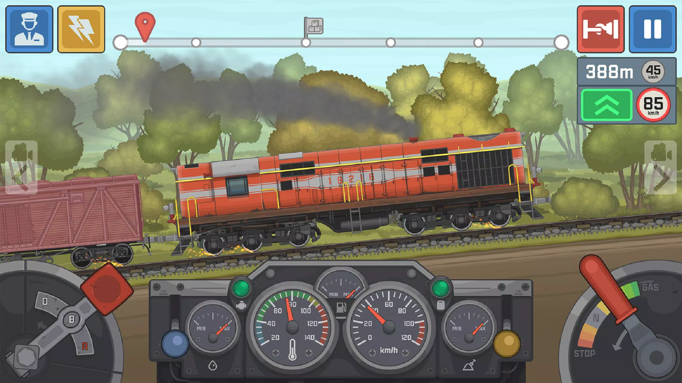 Train Simulator Captura de tela 1
