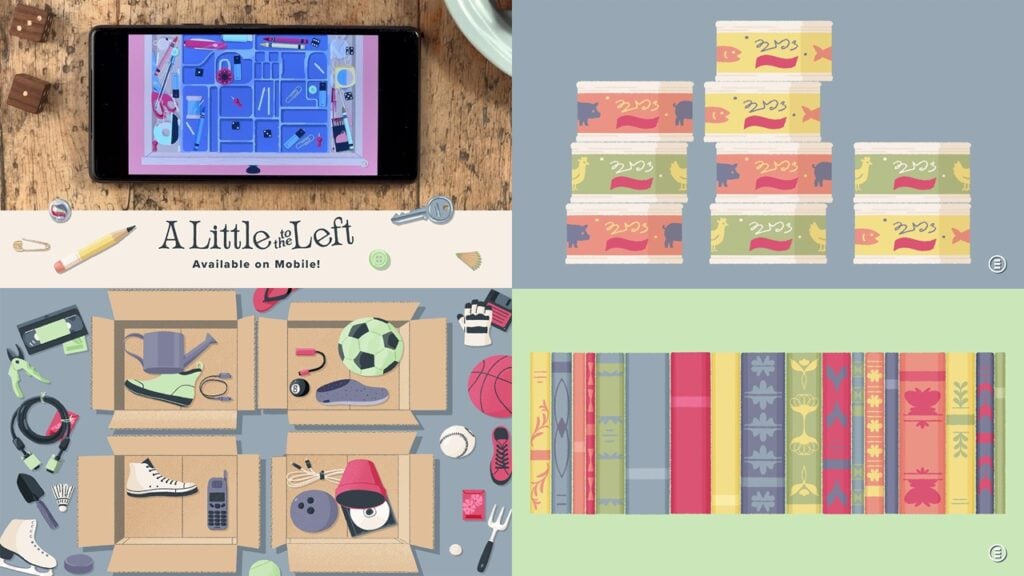 A Little to the Left Is a Brain Teaser Where You Tidy Up and Organise Things