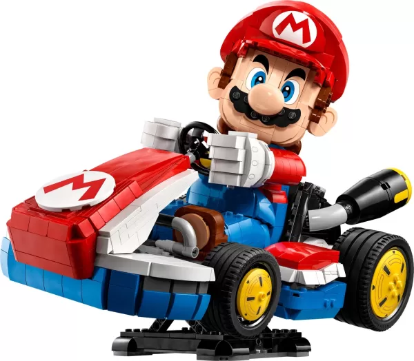 Lego Mario Kart: Mario & Standard Kart ကိုတည်ဆောက်ခဲ့သည်