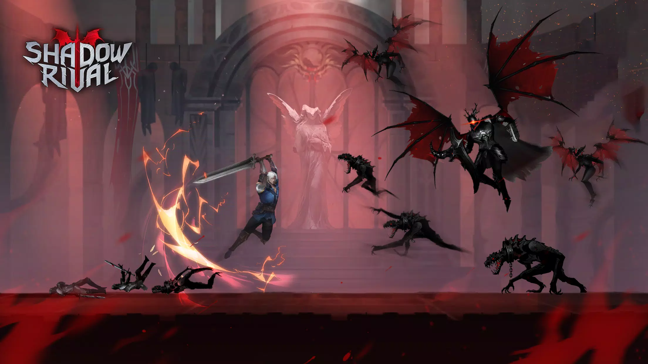 Shadow Rival: Action War Game Ảnh chụp màn hình 1