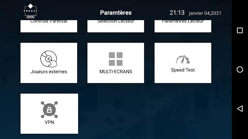 Prosat IPTV Player ภาพหน้าจอ 2
