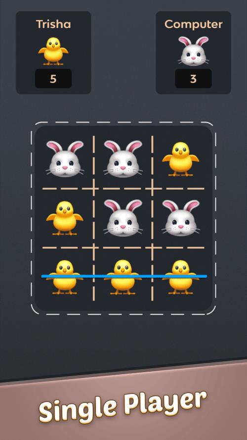 Tic Tac Toe Emoji應用截圖第1張