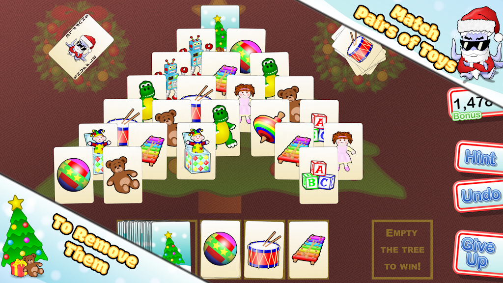 Christmas Tree Solitaire स्क्रीनशॉट 1