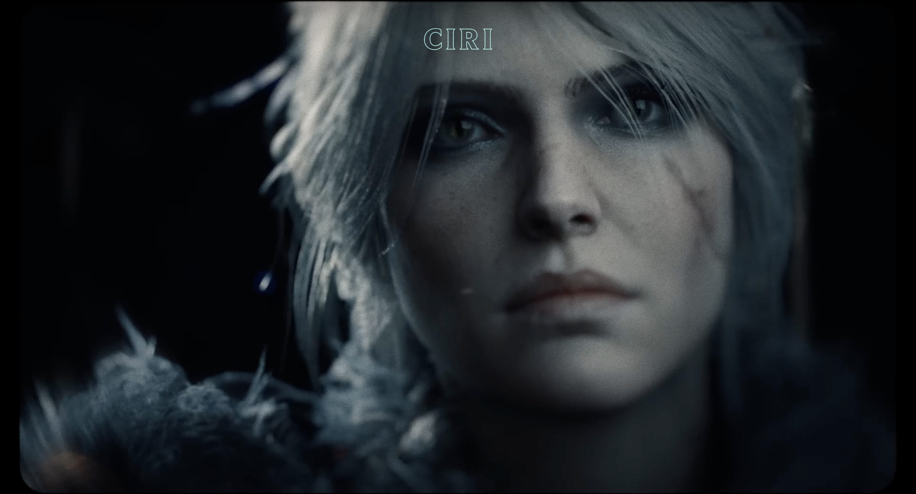 New Witcher 4 비디오에서 5:47에 Ciri.