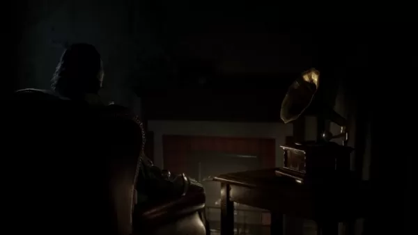 Gameplay footage showing perspective options
