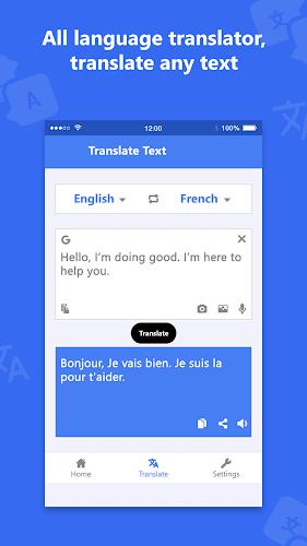One Tap Translator On Screen ภาพหน้าจอ 3