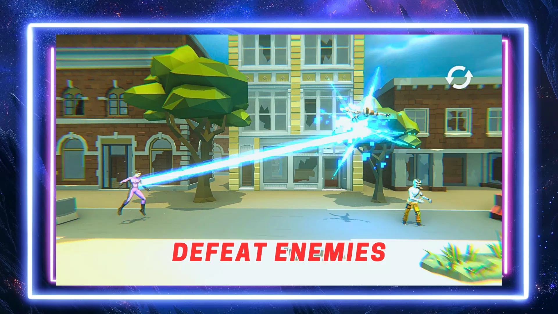 Psychic Hero: a superhero game Schermafbeelding 1