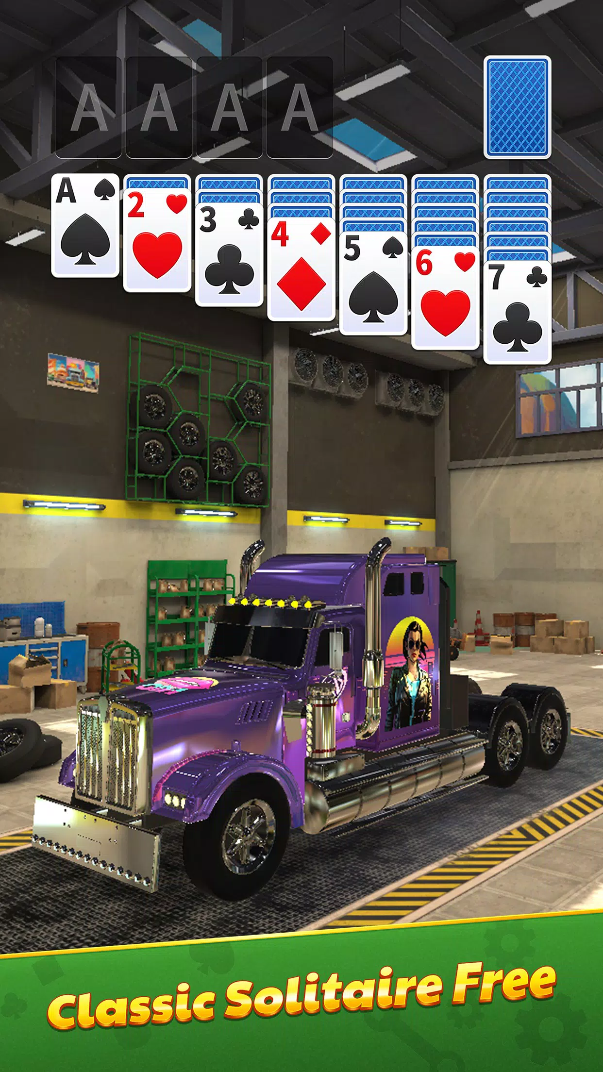 Solitaire Truck स्क्रीनशॉट 3