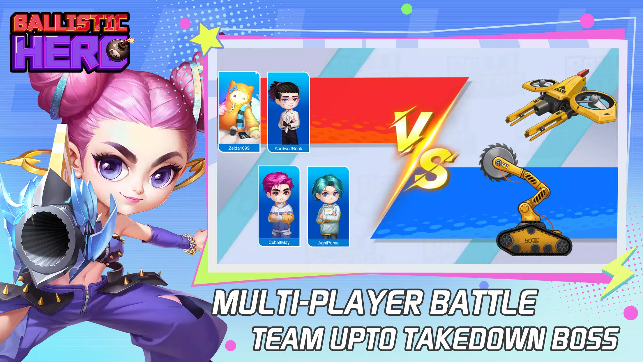 Ballistic Hero ဖန်သားပြင်ဓာတ်ပုံ 0