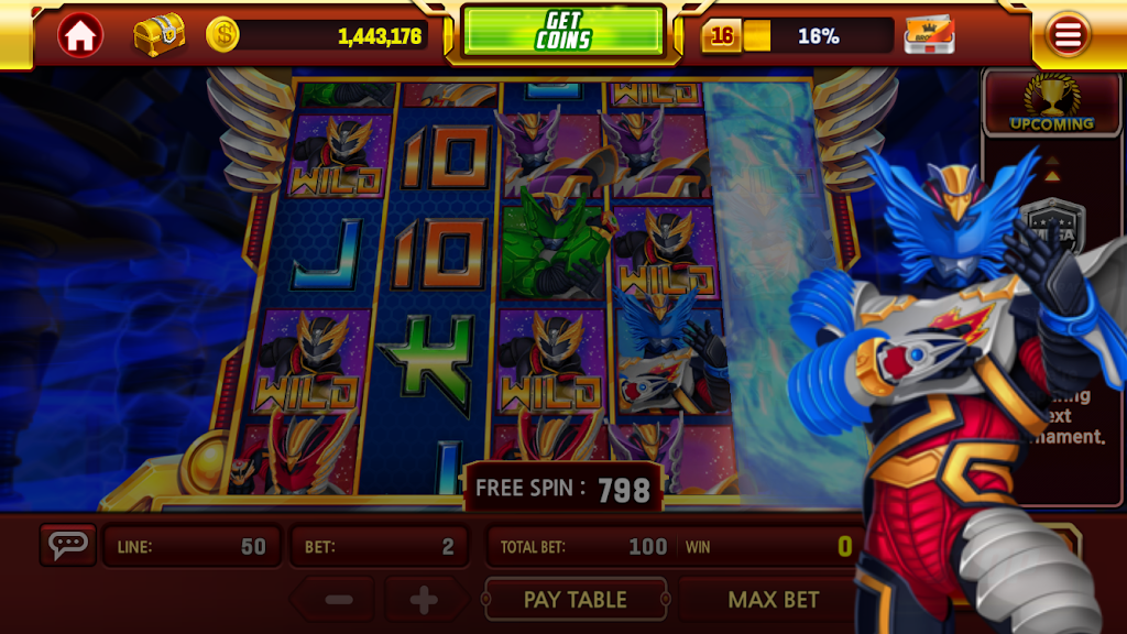 BIMA-X THE SLOTS Captura de pantalla 1