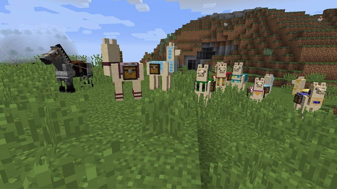 Lama's in Minecraft