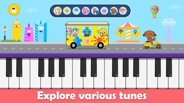 Baby Piano Kids Music Games Screenshot 0