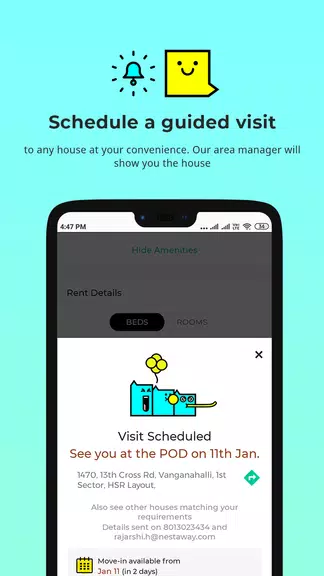 Nestaway-Rent a House/Room/Bed Скриншот 3