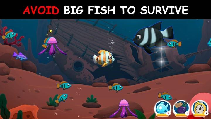 Hungry Ocean: Feed & Grow Fish应用截图第1张