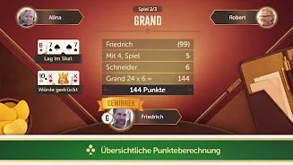 Schermata Skat Treff - ohne Werbung 3