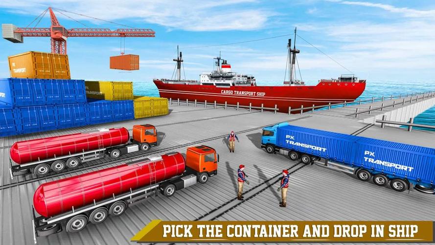 Cargo Transport Truck Driving应用截图第3张