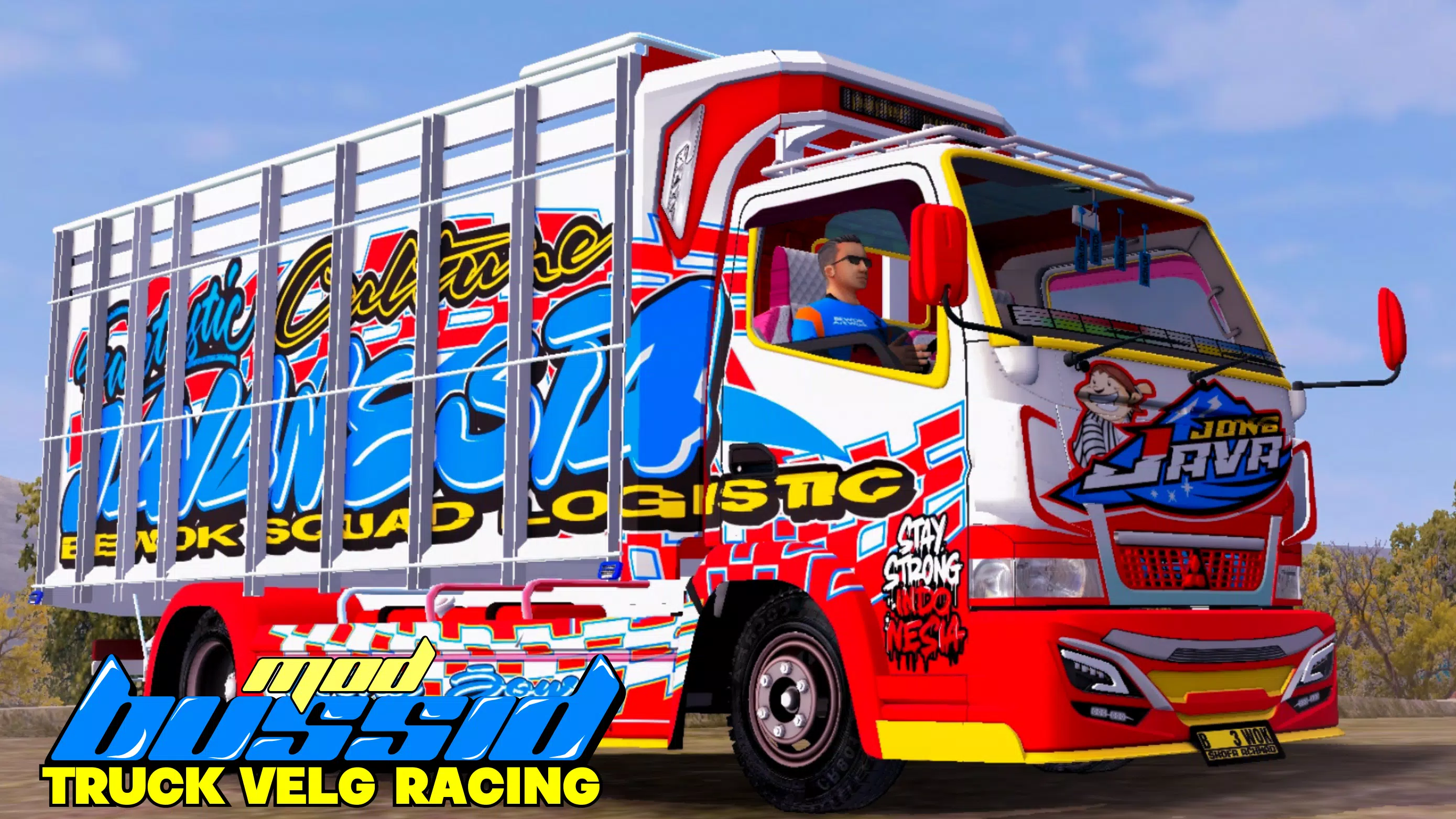 Mod Bussid Truck Velg Racing Скриншот 0