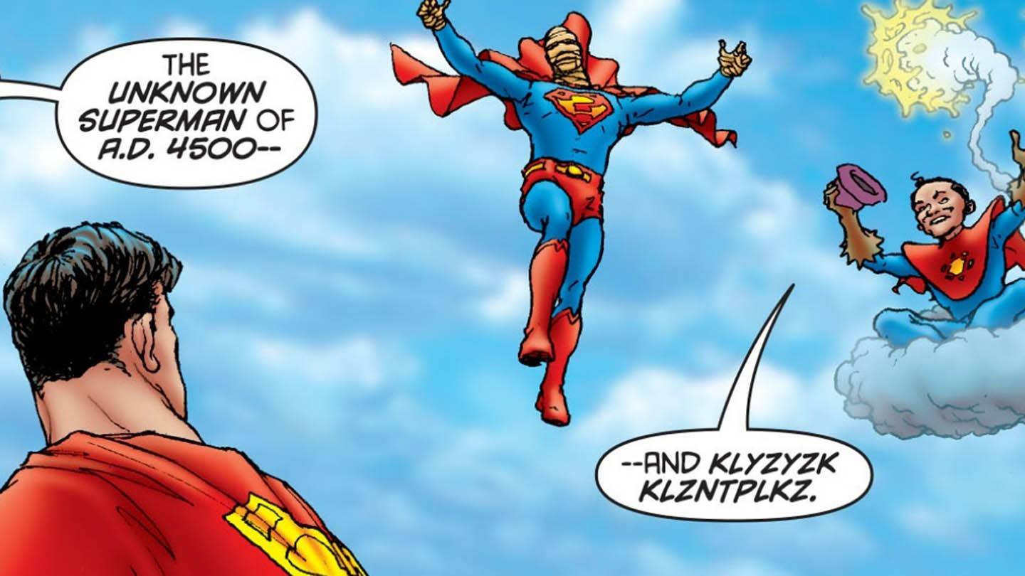 Supermans uit verschillende dimensies