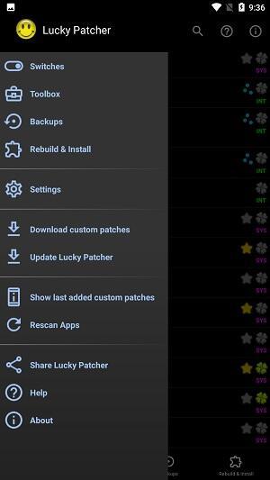 Lucky Patcher ภาพหน้าจอ 2