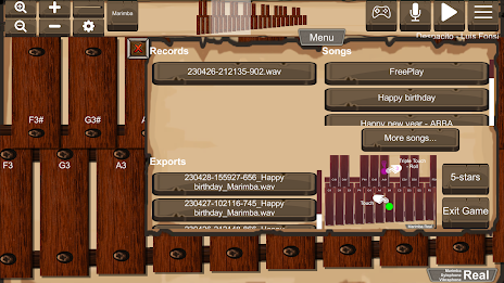 Marimba, Xylophone, Vibraphone Capture d'écran 0
