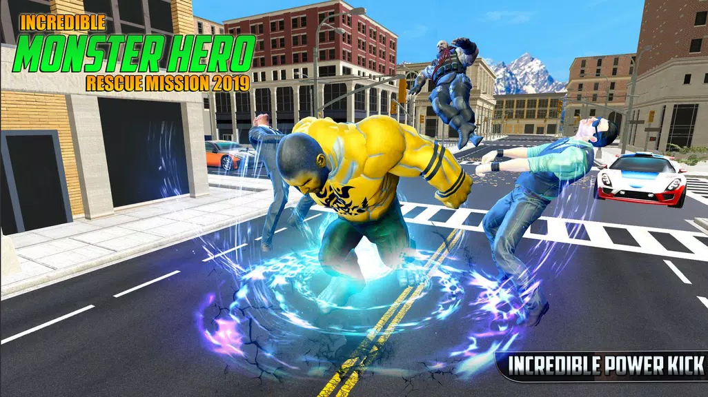 Incredible Monster Superhero Crime City 2018 ဖန်သားပြင်ဓာတ်ပုံ 0