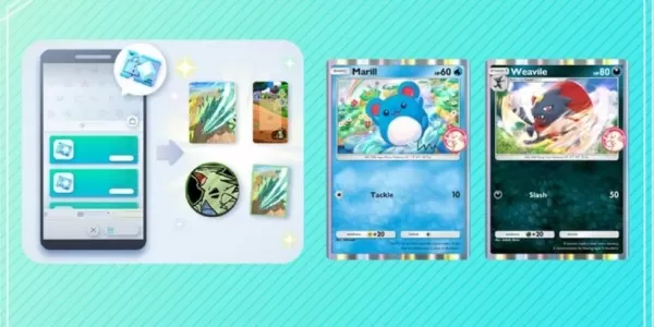 포켓몬 TCG 포켓 원더 픽, 마릴과 맘모꾸리 프로모 카드 출시
