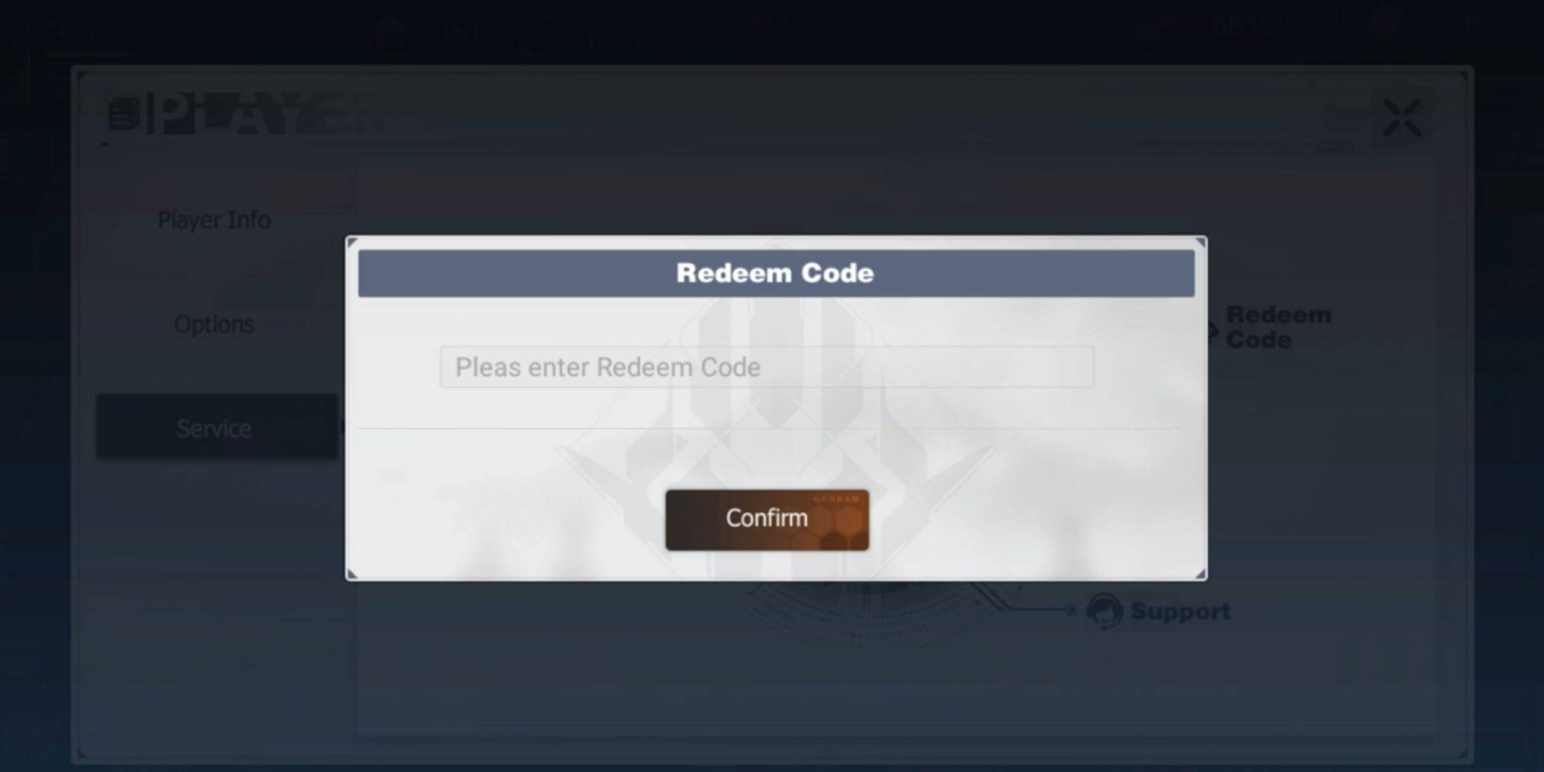 Ang pagtubos ng mga code sa Mecha Heart of Steel