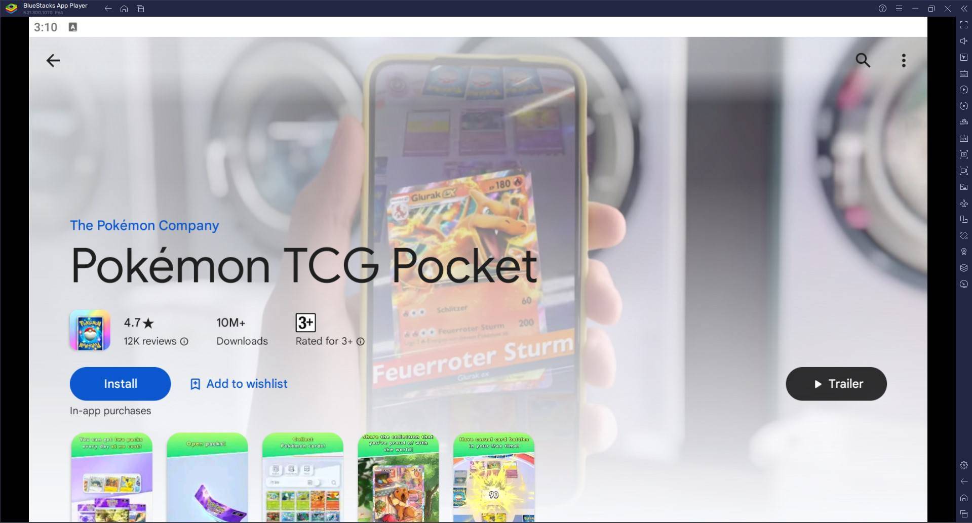 Spielen Sie Pokémon TCG -Tasche auf dem PC/Mac mit Bluestacks: Eine Anleitung