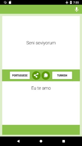 Portekizce-Türkçe Çevirmen Screenshot 1