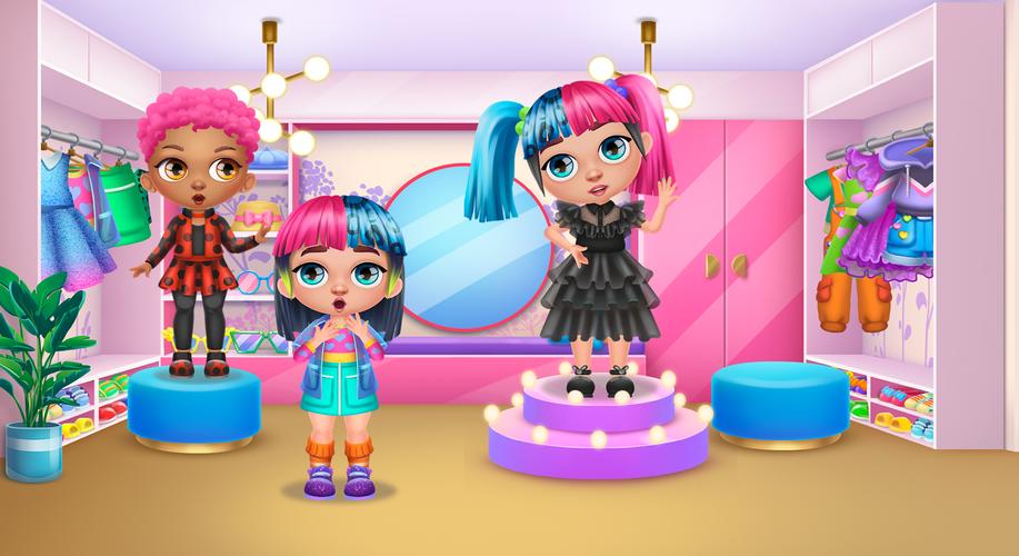 Beauty salon: Girl hairstyles Schermafbeelding 0