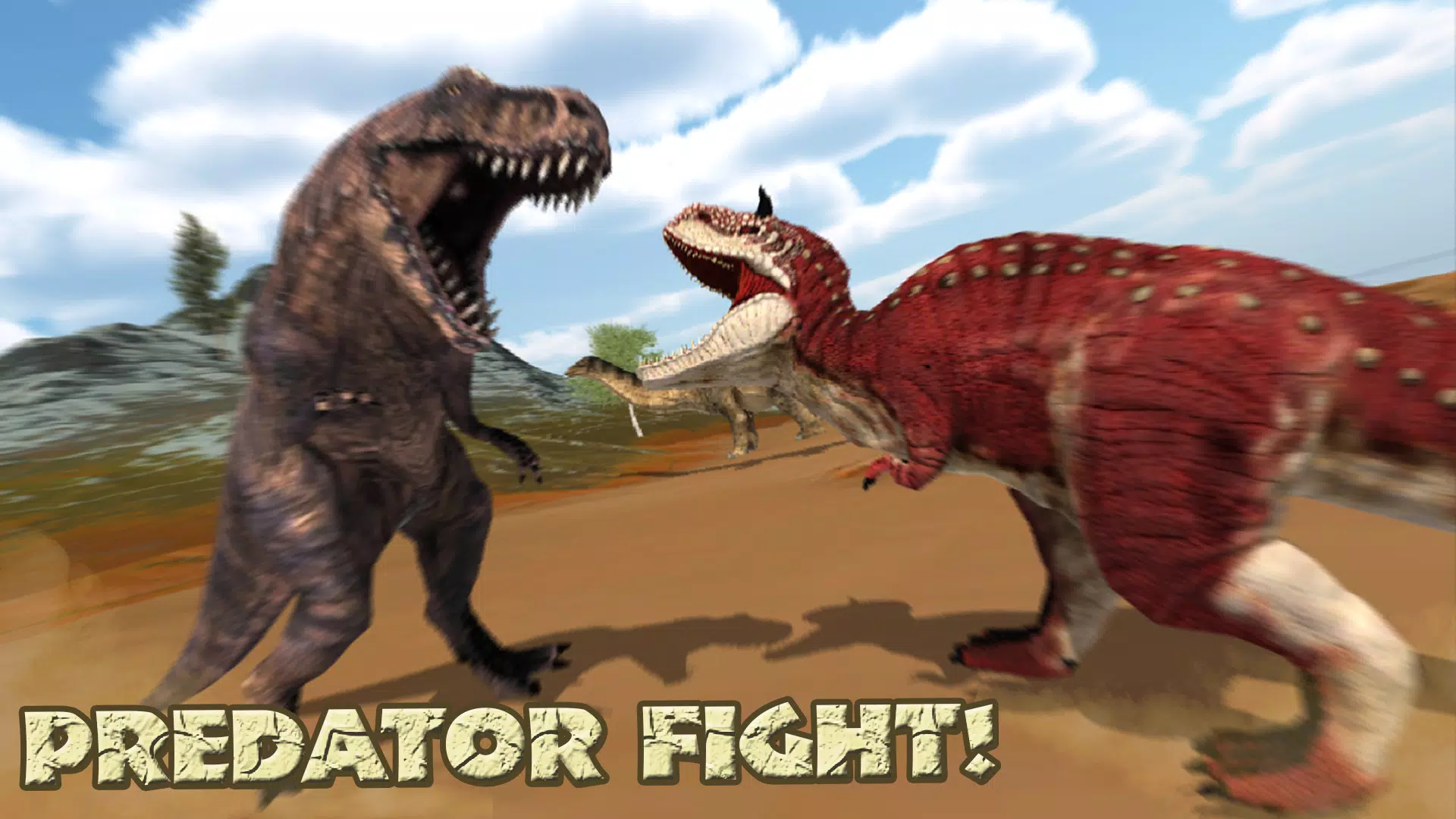 Schermata Hungry T-Rex Island Dino Hunt 1