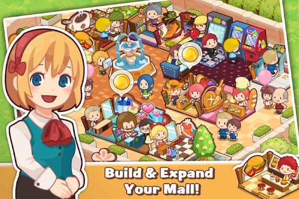 Maligayang Mall Story Mod Apk Walang limitasyong barya at hiyas
