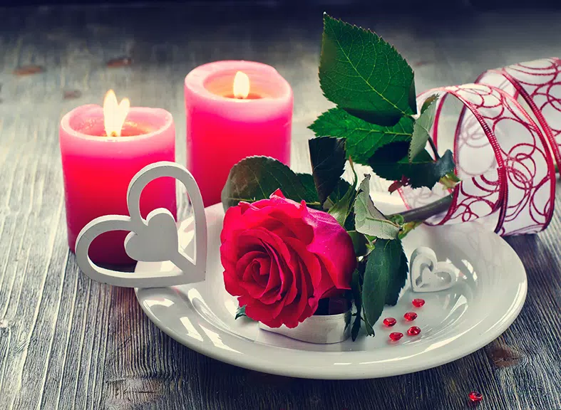 romantic wallpaper Captura de pantalla 3