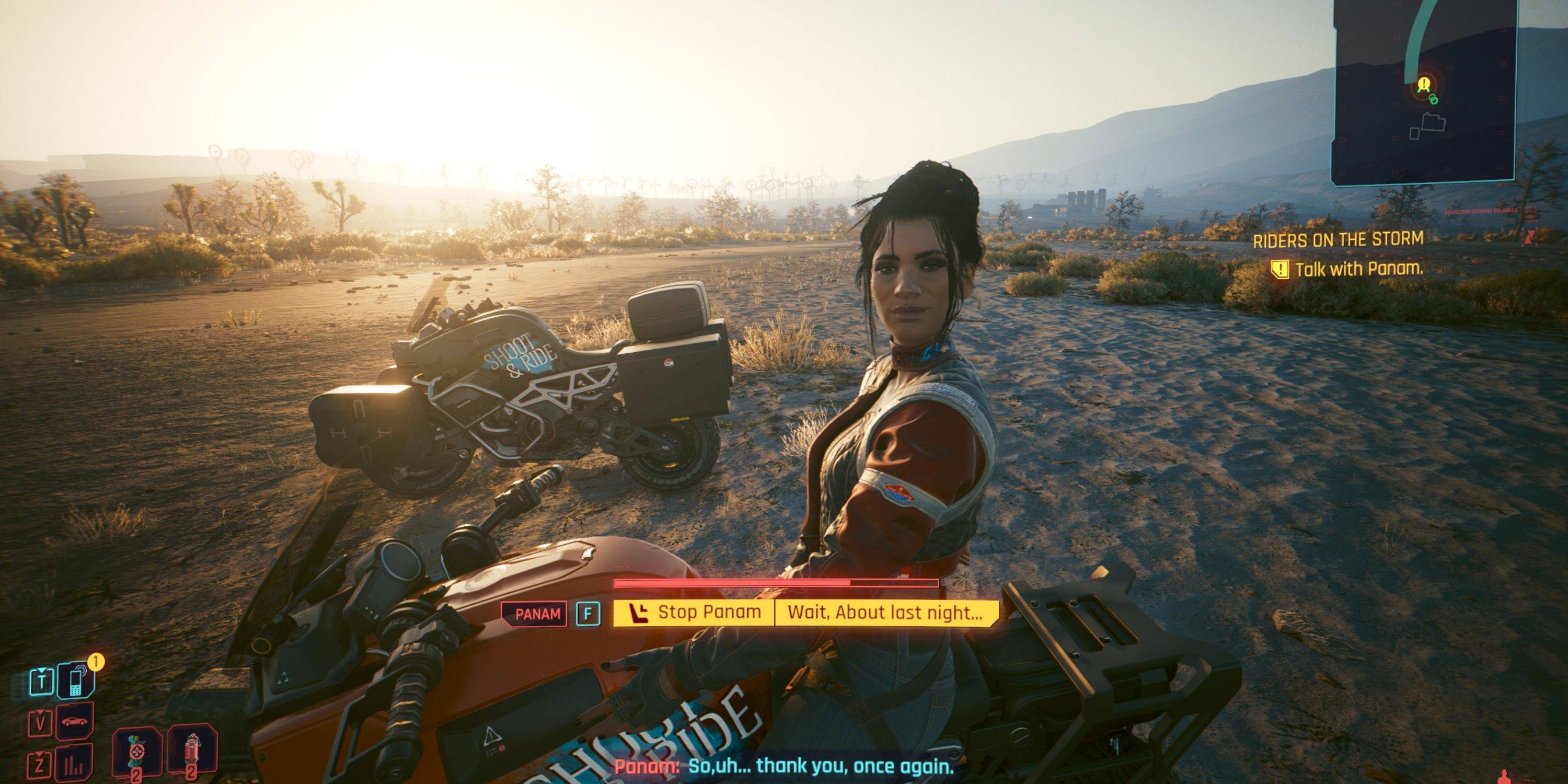 Image: Riders on the Storm - Romantic Encounter Screenshot