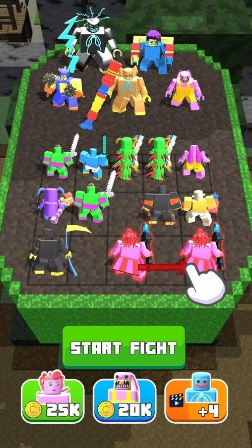 Craft Merge Battle Fight應用截圖第1張