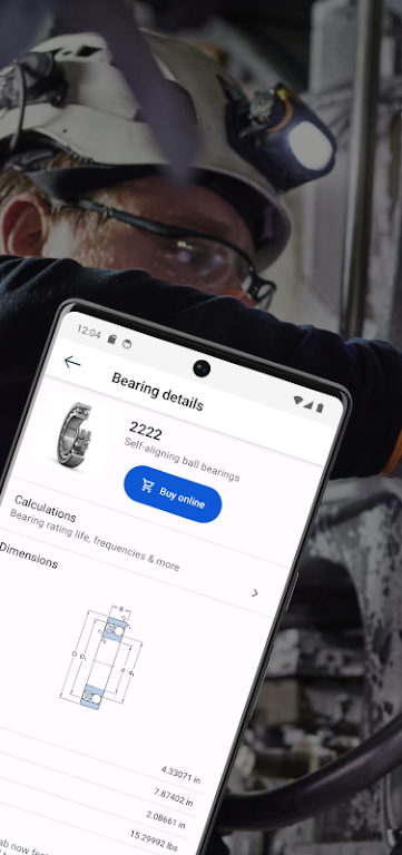 SKF Bearing Assist Tangkapan skrin 1