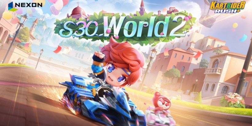 Temporada 30: World 2 de Kartrider Rush+ se lanza con nuevos karts, pistas y personajes